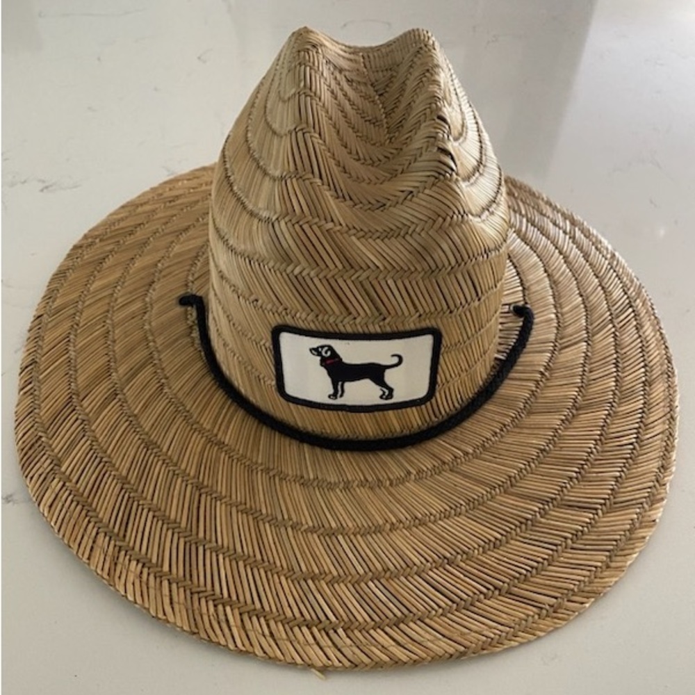 The Black Dog Straw Hat
